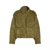 Bershka Prehodna jakna zelena