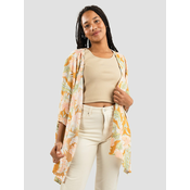 RIP CURL Kimono, zlatna / pastelno zelena / roza / bijela