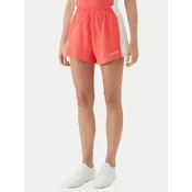 Calvin Klein Swimwear Kratke hlače iz tkanine LV00Q61153 Roza Regular Fit