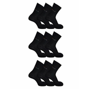 FILA NOGAVICE UNI DOLGE ČRNE 3KOS 39/42