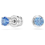 Swarovski Nežni uhani z modrimi cirkoni Stilla 5734250