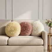 vidaXL Prevleka za blazino 2 pcs HEERLEN Roza O 40 cm PV flis
