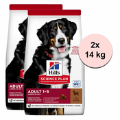 Hills Science Plan Canine Adult lamb & rice 2 x 14 kg