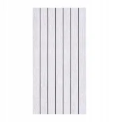 Samolepilna dekorativna PVC plošča, gladka, svetlo sive lamele, 280x60 cm