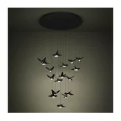 Eglo 390352 - LED Zatemnitveni lestenec na vrvici PARATEBUENO 17xLED/3W/230V črna