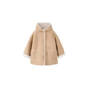 MANGO KIDS Plašč MARIONA kremna