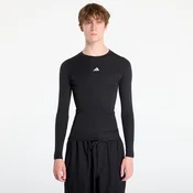 Majice adidas TECHFIT Compression Training Long Sleeve Long-Sleeve Top Black/ A Charcoal S