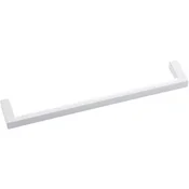Pohištven ročaj Macha razmak lukenj 160 mm, širina 168 mm, ZN, bel