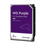 *WD Purple 6 TB 3.5' 256 MB 5400 RPM WD64PURZ