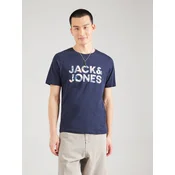 Jack & Jones Majica Bryan 12268127 Mornarsko modra Relaxed Fit