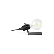 ONLI - Stona lampa WIRE 1xE27/15W/230V crna
