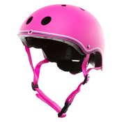 GLOBBER 500-114 kaciga junior tamno pink xs/s ( 51-54cm )