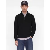 JACK & JONES Pulover JJSAGE črna