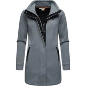 Ragwear Jopa na zadrgo Letrice siva/črna