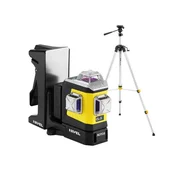NIVEL SYSTEM Motorizirani križni linijski laser, zeleni ž. CLX3G MOTOR + SJJ-M1EX