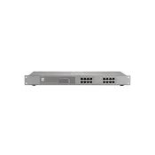 LevelOne 16-portni Fast Ethernet PoE stikalo, 150W