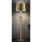 Casa Padrino luxury Art Deco floor lamp gold A� 50 x H. 180 cm - Round Art Deco floor lamp with aluminum lampshade - Luxury floor lamps - Luxury quality - Made in Italy