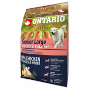 Hrana Ontario senior Large Chicken & Potatoes 2,25 kg