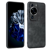 Premium ovitek Cube Leather za Huawei P60/P60 Pro z vgrajeno zaščito zadnjih kamer - graphite black