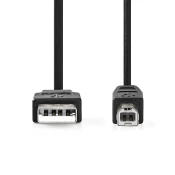 USB Printer Kabel | USB 2.0 | USB-A m – USB-B m | 3 m | Kutija | NEDIS