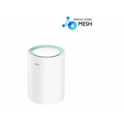 CUDY M1300 1-pack AC1200 Whole Home Wi-Fi Mesh System ruter Dual Band 2.4Ghz + 5Ghz