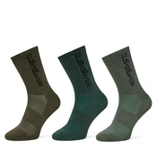 Dolge nogavice Quiksilver AS_QUIKSILVER_100W_SS25 (3-PACK) Khaki