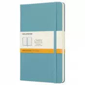 Moleskine Reef Blue Notebook Large Ruled Hard