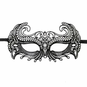 Metalna maska Venetian, crna