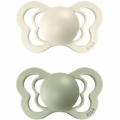 BIBS Couture Natural Rubber 2 duda Ivory/Sage 2 kos