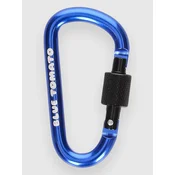 Blue Tomato Premium Carabiner metallic blue