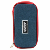 Target Šolska škatla za svinčnike brez refill, Kompakten koledar, rdeče-denim