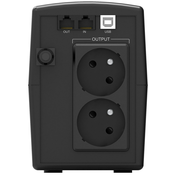 PowerWalker VI 600 STL neprekidan tok energije (UPS) Line-Interactive 0,6 kVA 360 W 2 uticnice naizmjenicne struje