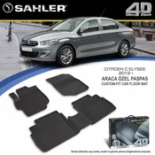 Sahler Gumene patosnice za Citroen C-Elysee 2013+