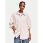 HUGO Jeans jakna Garesa 50566763 Svetlo rožnata Regular Fit