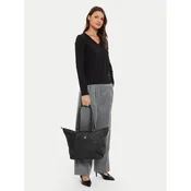 Ročna torba Tommy Hilfiger Poppy Th Tote AW0AW15639 Črna