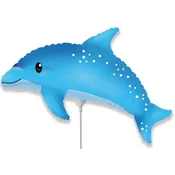 Flexmetal Folija balon 14 FX - Sweet Dolphin blue