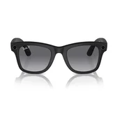 Ray-Ban Meta Wayfarer (Gen 1) Matte Black, Polarized Gradient Graphite Large 155/53 RW4008 (601ST3-53)