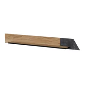 Cama OVO polica 130x20x15 cm, hrast/beton