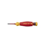 WIHA Električni izvijač Pocketmax z zalogovnikom nastavkov, 4 nastavki - WH 45296