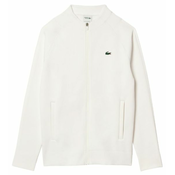 Muška sportski pulover Lacoste Tennis x Novak Djokovic Sportsuit Jacket - white