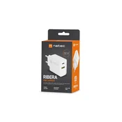 NAT NATEC NETWORK CHARGER RIBERA USB-A+USB-C 20W PD