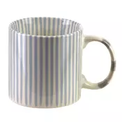 Mondex Skodelica porcelan Ronnie HTPC3749-SR 9x13x9 cm siva/modra 1 kos, (5000179575)