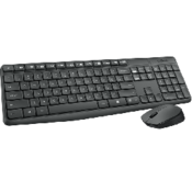 MK235 Wireless Keyboard Grey YU