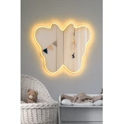 Woody Fashion Zrcalo z LED osvetlitvijo