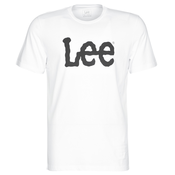Lee  Majice s kratkimi rokavi LOGO TEE SHIRT  Bela