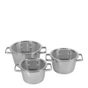 Set posode za kuhanje 6 kosov — Merkur Lunasol - 600963