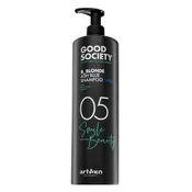 Artego Good Society 05 B_Blonde Ash Blue Shampoo nevtralizacijski šampon za platinasto blond in sive lase 1000 ml