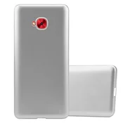 Cadorabo Cadorabo Case, združljiv z ASUS -om v kovinskem srebru - zaščitni pokrov, narejen iz fleksibilnega silikona TPU, (20586490)