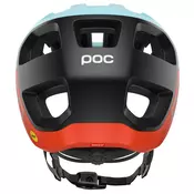 Kolesarska čelada POC Cularis Uranium Black Matt/Hydrogen White w. Logo L