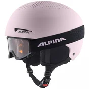 Otroška čelada ALPINA ZUPO SET & PINEY, svetlo roza mat (M (51-55 cm))
